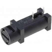 FX0457; Fuse holder; cylindrical fuses; Mounting: horizontal; 5x20mm; BULGIN FX0457; Fuse holder; cylindrical fuses; Mounting: horizontal; 5x20mm; BULGIN