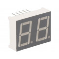 FYD-5621AUHR-21; Display: LED; 7-segment; 14.2mm; 0.56 FYD-5621AUHR-21; Display: LED; 7-segment; 14.2mm; 0.56