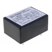 FYF01T6; Filter: anti-interference; 250VAC; Cx: 100nF; Cy: 3.3nF; 3.7mH; THT; QLT POWER FYF01T6; Filter: anti-interference; 250VAC; Cx: 100nF; Cy: 3.3nF; 3.7mH; THT; QLT POWER