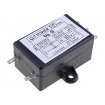 FYG10T5; Filter: anti-interference; 250VAC; Cx: 100nF; Cy: 3.3nF; 0.3mH; QLT POWER FYG10T5; Filter: anti-interference; 250VAC; Cx: 100nF; Cy: 3.3nF; 0.3mH; QLT POWER