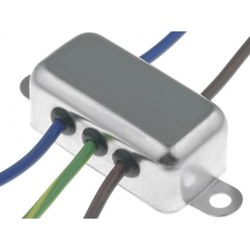 FYK01T1-YK07103300C; Filter: anti-interference; 250VAC; Cx: 100nF; Cy: 3.3nF; 0.7mH; QLT POWER FYK01T1-YK07103300C; Filter: anti-interference; 250VAC; Cx: 100nF; Cy: 3.3nF; 0.7mH; QLT POWER