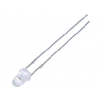 FYL-3014KURC1A; LED; 3mm; red; 2000÷3000mcd; 30°; Front: convex; Pitch: 2.54mm; FORYARD FYL-3014KURC1A; LED; 3mm; red; 2000÷3000mcd; 30°; Front: convex; Pitch: 2.54mm; FORYARD