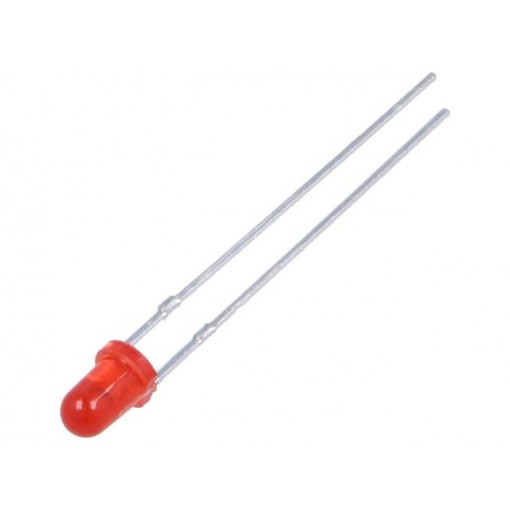 FYL-3014SRD1A; LED; 3mm; red; 80mcd; 40°; Front: convex; Pitch: 2.54mm; FORYARD FYL-3014SRD1A; LED; 3mm; red; 80mcd; 40°; Front: convex; Pitch: 2.54mm; FORYARD