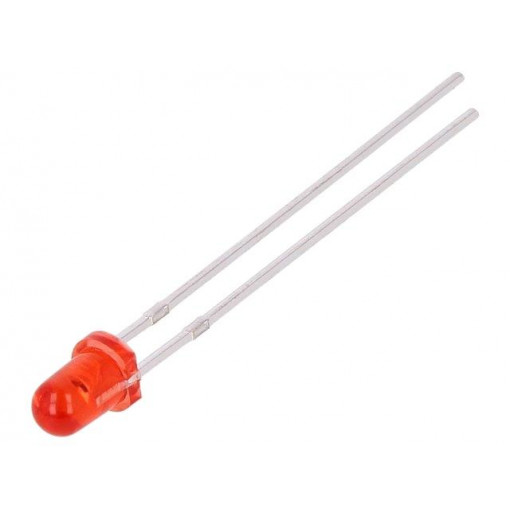 FYL-3014SRT1A; LED; 3mm; red; 200mcd; 30°; Front: convex; Pitch: 2.54mm; FORYARD FYL-3014SRT1A; LED; 3mm; red; 200mcd; 30°; Front: convex; Pitch: 2.54mm; FORYARD