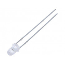 FYL-3014SURC1A; LED; 3mm; red; 1380÷3000mcd; 30°; Front: convex; Pitch: 2.54mm; FORYARD FYL-3014SURC1A; LED; 3mm; red; 1380÷3000mcd; 30°; Front: convex; Pitch: 2.54mm; FORYARD