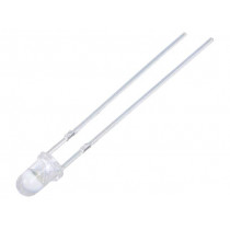 FYL-3014UWC1A; LED; 3mm; white cold; 8000÷15000mcd; 30°; Front: convex; 9500K; FORYARD FYL-3014UWC1A; LED; 3mm; white cold; 8000÷15000mcd; 30°; Front: convex; 9500K; FORYARD
