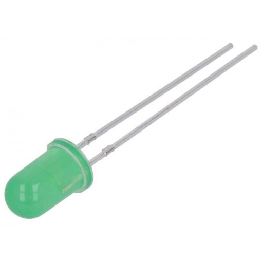 FYL-5013GD1C; LED; 5mm; yellow green; 40÷70mcd; 30°; 20mA; 1.8÷2.6V; Front: convex; FORYARD FYL-5013GD1C; LED; 5mm; yellow green; 40÷70mcd; 30°; 20mA; 1.8÷2.6V; Front: convex; FORYARD
