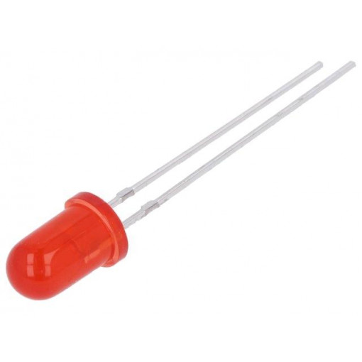 FYL-5013HD1C; LED; 5mm; red; 4÷10mcd; 30°; 20mA; 1.8÷2.5V; Front: convex; FORYARD FYL-5013HD1C; LED; 5mm; red; 4÷10mcd; 30°; 20mA; 1.8÷2.5V; Front: convex; FORYARD