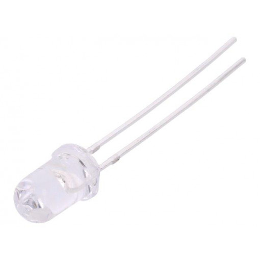 FYL-5013LRC1C; LED; 5mm; red; 500÷1000mcd; 15°; 20mA; 1.8÷2.4V; Front: convex; FORYARD FYL-5013LRC1C; LED; 5mm; red; 500÷1000mcd; 15°; 20mA; 1.8÷2.4V; Front: convex; FORYARD