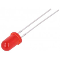 FYL-5013SRD1C; LED; 5mm; red; 80mcd; 30°; 20mA; 1.7÷2.5V; Front: convex; FORYARD FYL-5013SRD1C; LED; 5mm; red; 80mcd; 30°; 20mA; 1.7÷2.5V; Front: convex; FORYARD