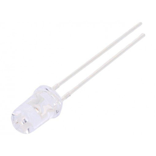 FYL-5014NUYC1H-TL; LED; 5mm; yellow; 4750÷6000mcd; 30°; 20mA; 1.7÷2.5V; Front: convex; FORYARD