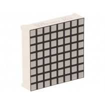 FYM-12883BUHR-11; Display: LED; matrix; 8x8; red; 30÷60mcd; anode; 31.7x31.7x8mm; FORYARD FYM-12883BUHR-11; Display: LED; matrix; 8x8; red; 30÷60mcd; anode; 31.7x31.7x8mm; FORYARD