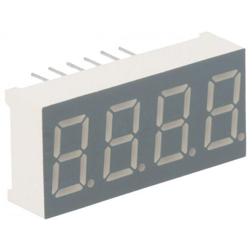 FYQ-3641BUHR-21; Display: LED; 7-segment; 9.2mm; 0.36