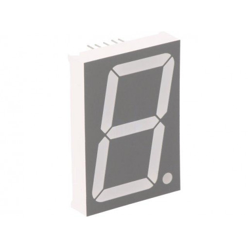 FYS-15011AUHR-21; Display: LED; 7-segment; 38.1mm; 1.5 FYS-15011AUHR-21; Display: LED; 7-segment; 38.1mm; 1.5