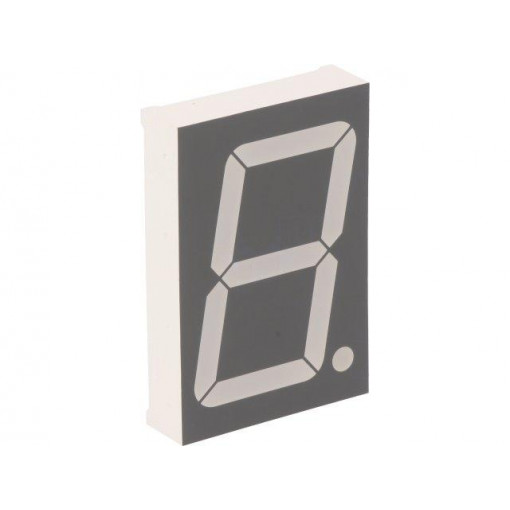 FYS-18011AUHR-21; Display: LED; 7-segment; 45mm; 1.8