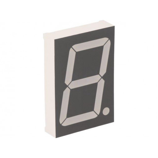 FYS-18011BUHR-21; Display: LED; 7-segment; 45mm; 1.8 FYS-18011BUHR-21; Display: LED; 7-segment; 45mm; 1.8