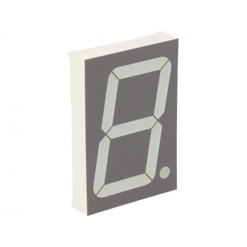 FYS-23011AUHR-21; Display: LED; 7-segment; 56.8mm; 2.3