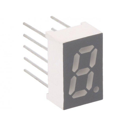 FYS-3211BUHR-21; Display: LED; 7-segment; 8mm; 3.2