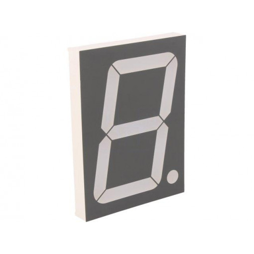 FYS-40011AUHR-21; Display: LED; 7-segment; 101.6mm; 4