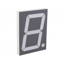 FYS-40011BUHR-21; Display: LED; 7-segment; 101.6mm; 4 FYS-40011BUHR-21; Display: LED; 7-segment; 101.6mm; 4
