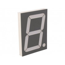 FYS-40011DUHR-21; Display: LED; 7-segment; 101.6mm; 4 FYS-40011DUHR-21; Display: LED; 7-segment; 101.6mm; 4