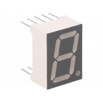 FYS-5613BUHR-21; Display: LED; 7-segment; 14.2mm; 0.56