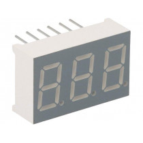 FYT-3631AUHR-21; Display: LED; 7-segment; 9.2mm; 0.36 FYT-3631AUHR-21; Display: LED; 7-segment; 9.2mm; 0.36