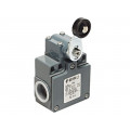 FZ 554; Limit switch; lever R 40mm, plastic roller Ø20mm; NO + NC; 10A; PIZZATO ELETTRICA