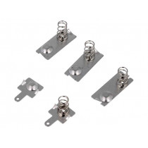 G0412; Battery contact kit; G808B-BC,G808G-BC; Size: AAA,R03; Batt.no: 4; GAINTA