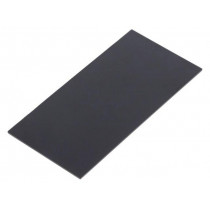 G1005025L; Cover; X: 50mm; Y: 100mm; G1005025B; -20÷60°C; Cover material: ABS; GAINTA