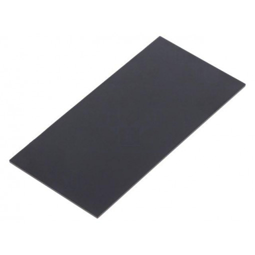 G1005025L; Cover; X: 50mm; Y: 100mm; G1005025B; -20÷60°C; Cover material: ABS; GAINTA