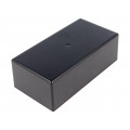 G1022B; Enclosure: multipurpose; X: 68mm; Y: 130mm; Z: 44mm; ABS; black; GAINTA