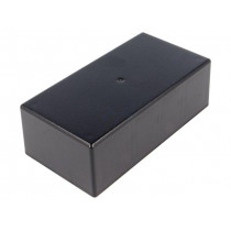 G1022B; Enclosure: multipurpose; X: 68mm; Y: 130mm; Z: 44mm; ABS; black; GAINTA