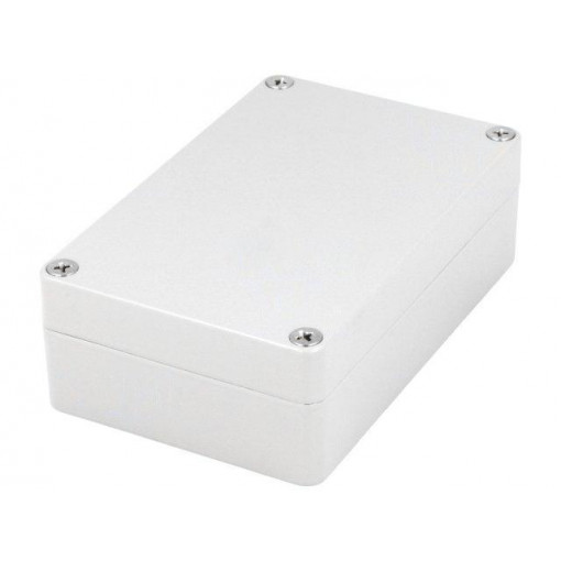 G107G-IP67; Enclosure: multipurpose; X: 80mm; Y: 125mm; Z: 40mm; aluminium; IP67; GAINTA