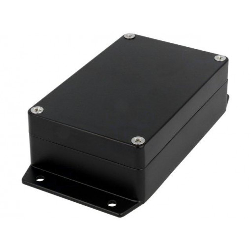 G107MFBK-IP67; Enclosure: multipurpose; X: 80mm; Y: 125mm; Z: 40mm; aluminium; black; GAINTA