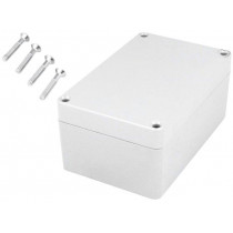 G108G-IP67; Enclosure: multipurpose; X: 80mm; Y: 125mm; Z: 57mm; aluminium; IP67; GAINTA