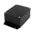 G113MFBK-IP67; Enclosure: multipurpose; X: 90mm; Y: 115mm; Z: 55mm; aluminium; black; GAINTA