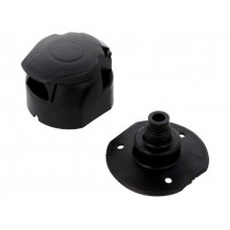 G12-T7-52NIG; Connector: automotive; socket; PIN: 7; nickel plated; 12VDC; brass; TESAT