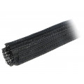 GRP1302IN BLACK 25 FT; Polyester conduit; Braid diameter: 50.8mm; Mat: polyester; black; ALPHA WIRE