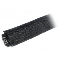 GRP1302IN BLACK 25 FT; Polyester conduit; Braid diameter: 50.8mm; Mat: polyester; black; ALPHA WIRE