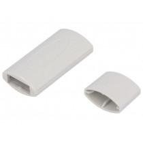 G1911G; Enclosure: for USB; X: 18mm; Y: 33mm; Z: 8.5mm; ABS; grey; UL94HB; GAINTA