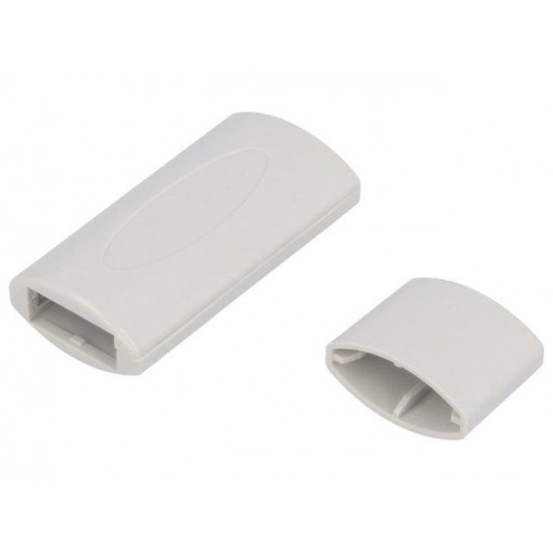 G1911G; Enclosure: for USB; X: 18mm; Y: 33mm; Z: 8.5mm; ABS; grey; UL94HB; GAINTA