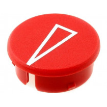 3021134; Cap; with pointer; polyamide; red; Application: for G21G knobs; RITEL