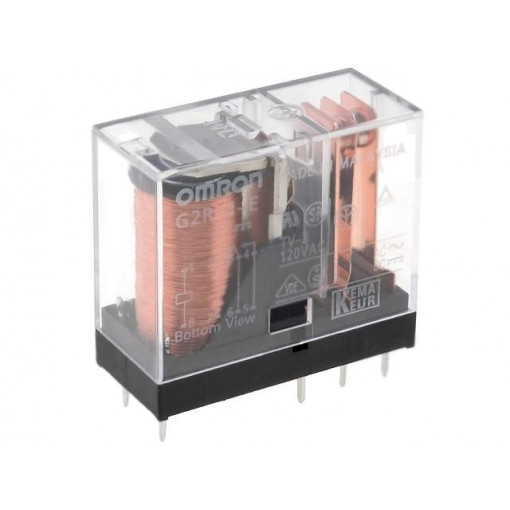 G2R-1-E 24VAC; Relay: electromagnetic; SPDT; Ucoil: 24VAC; 16A/250VAC; 16A/30VDC; OMRON