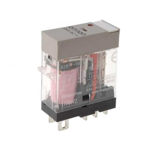 G2R-1-S 230VAC (S); Relay: electromagnetic; SPDT; Ucoil: 230VAC; 10A/250VAC; 10A/30VDC; OMRON