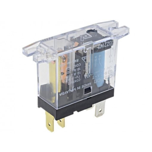 G2R-1A-T 12VDC; Relay: electromagnetic; SPST-NO; Ucoil: 12VDC; 10A/250VAC; OMRON