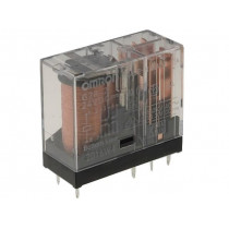 G2R-2 24VDC; Relay: electromagnetic; DPDT; Ucoil: 24VDC; 5A/250VAC; 5A/30VDC; OMRON