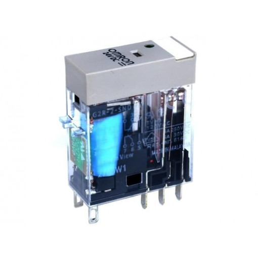 G2R-2-SND 24VDC (S); Relay: electromagnetic; DPDT; Ucoil: 24VDC; 5A/250VAC; 5A/30VDC; OMRON