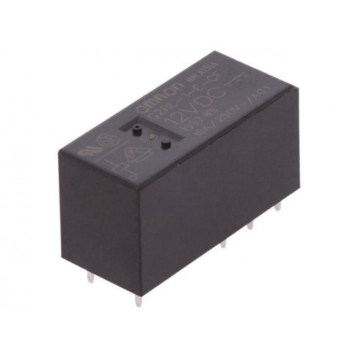 G2RL-1-E-CF 12VDC; Relay: electromagnetic; SPDT; Ucoil: 12VDC; 16A/250VAC; 16A/24VDC; OMRON