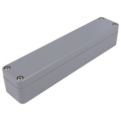 G303; Enclosure: multipurpose; X: 36mm; Y: 184mm; Z: 35mm; ABS; dark grey; GAINTA